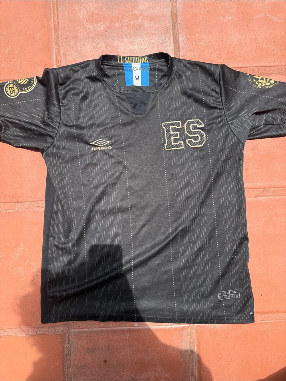El Salvador Black 2021 Futbol Jersey